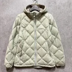 mont-bell ライトグリーン ライトアルパインダウン パーカ レディース
