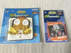 【新品・未開封】一番くじ ケロロ軍曹 ラバーコースター ステッカー クルルセットのサムネイル