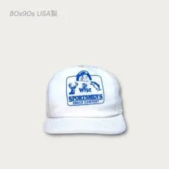 80s90s USA製 vintage トラッカーキャップ 海外企業 メッシュ