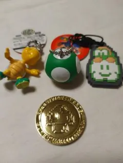 スーパーマリオ　ノコノコ・1upキノコ・ジュゲム・キノコ　4個セット