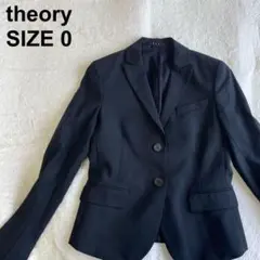 【訳あり】セオリー　テーラードジャケット　ウール　ブラック（1136）