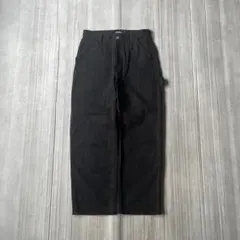XLARGE ダブルニー ペインターパンツ ワークパンツ W30 ブラックのサムネイル
