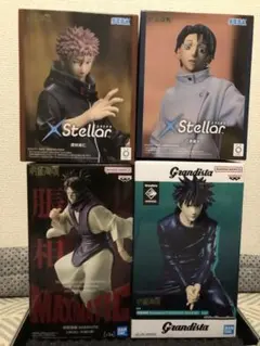 呪術廻戦　フィギュア4種まとめ売りセット