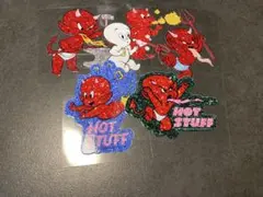 ハーフカプラ　ホットスタッフ　キャスパー　アメキャラ　防水シール　5枚セット