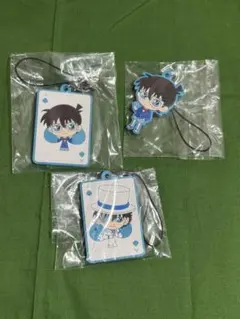 名探偵コナン　コナン&怪盗キッド　ラバーストラップセット
