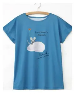 学研　フレデリックフレンチスリーブドライＴシャツ　Ｍ　ブルーグレー