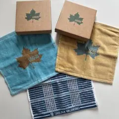 【新品】タオルハンカチ　3枚セット