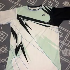 YONEX バドミントンウェア シャツ 半袖 ホワイト ブラックのサムネイル