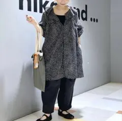 プレミアムローンラッフルチュニック