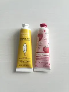 新品 ロクシタン チェリーストロベリー シトラスヴァーベナ ハンドクリーム 2本