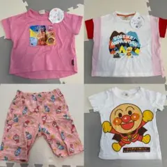 【新品＆中古】アンパンマン　4着セット　夏物　80〜95サイズ