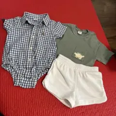 GAP H&M ベビー服 3点セット70-90cm
