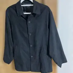 il ponte ブラック ステンカラーコート メンズMサイズ