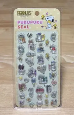 PEANUTS スヌーピー ぷくぷくシール ③