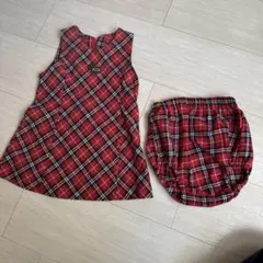 ELLE チェックワンピース　セット