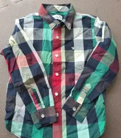 美品　Arnold Palmer チェック柄 長袖シャツ 115