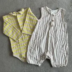 BREEZE UNIQLO ロンパース2点セット