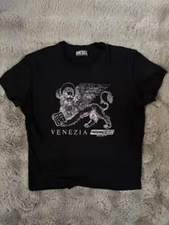 DIESEL 半袖Tシャツ ブラック Sサイズ