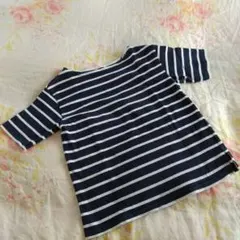 GU ジーユー　ボーダー　半袖　Tシャツ　ネイビーとホワイト　Mサイズ