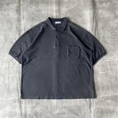 ▶︎nanamica【ナナミカ】ポロシャツ　L サイズ　ニット生地　新品未使用 ○☆新品未使用品 nanamica（ナナミカ） ポロシャツ L ネイビー