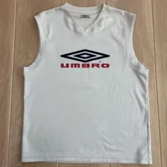 UMBRO ノースリーブシャツ ホワイト