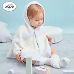 <新品> GELATO PIQUE ベビーポンチョ 70cm ジェラピケ