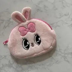 ESTHER BUNNY パスケース付きフェイスポーチ リボンバニー 韓国のサムネイル