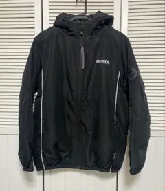新品タグ付き　OUTDOOR 中綿ジャケット　　ブラック　サイズXL メンズ