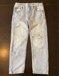 Polo ダメージデニムパンツ 100〜120cm ポロ　ラルフ　ラルフローレン