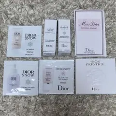 Dior サンプルセット スノー プレステージ ミスディオール スキンケア 香水
