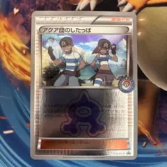 ポケモンカード アクア団のしたっぱ プロモ 119/XY-P ミラー 9798