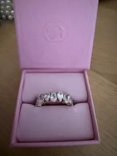 q*_様 Swarovski エタニティリング約13.5号 | Mercari