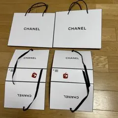 CHANEL ショッパー 箱 セット ロゴチャーム