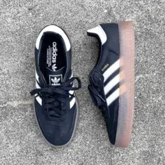 adidas アディダス　オリジナル　スニーカー　サンバ　ブラック　24.5 黒