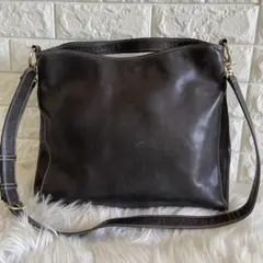 キタムラ　Kitamura本革レザー　2way ハンド　ショルダーバック