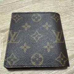 【美品】Louis Vuitton モノグラム 二つ折り財布ポルトフォイユマルコ