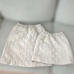 親子でお揃い　ミニスカート