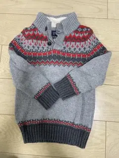 ノルディック柄 ニットセーター 110cm