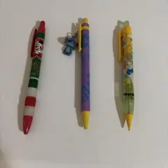 ディズニー　シャープペン3本セット