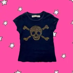 ZARA 半袖Tシャツ ネイビー S