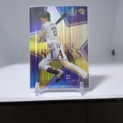 BBM 2020 福岡ソフトバンクホークス 周東佑京 NEW AGE STARS