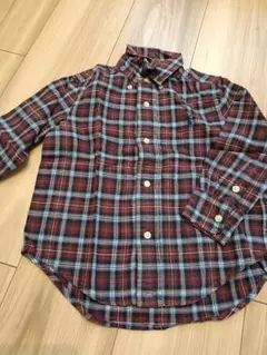 チェック柄長袖シャツ　PoloRalph Lauren