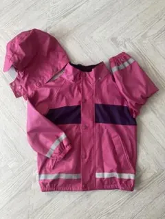 美品防水防寒ジャケット レインコート　100cm〜