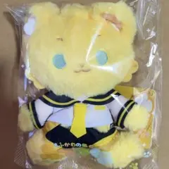 ピアプロキャラクターズ　初音ミク　モフフサ　ぬいぐるみ　鏡音レン