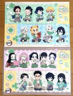 鬼滅の刃 ufotablecafe ハンドメイドクラブ ランチョンマット 2枚