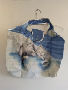 猫イラスト トートバッグ 大きめ