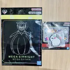 ポケモン 一番くじ メガシンカ メガサーナイト ハンドタオル ラバーチャーム