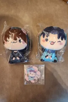 フリューくじ 忍たま乱太郎 ふんわり桜もちぴこの段 　土井半助　摂津のきり丸