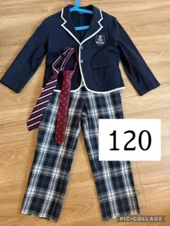 COMME CA ISM ネイビー スーツ 120A 卒園式　フォーマル