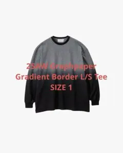 25AW Graphpaper Gradient Border L/S Teeのサムネイル